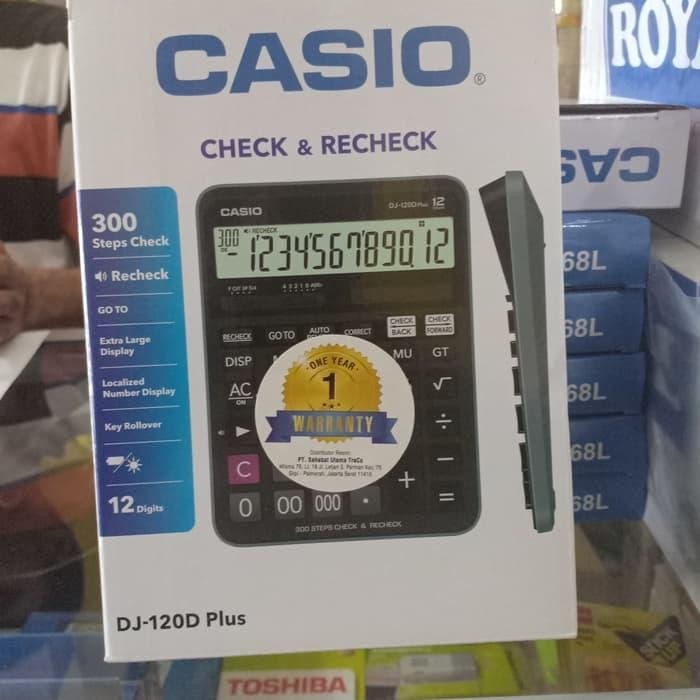 

KALKULATOR CASIO DJ-120D PLUS