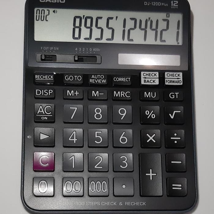 

KALKULATOR CASIO DJ-120D PLUS 12 DIGIT