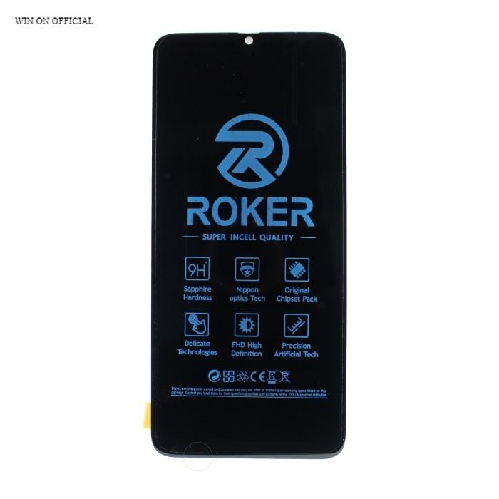 WIN ON - LCD TOUCHSCREEN SAMSUNG A70 / A705 / BUKAN OLED LCD TS FULLSET ORIGINAL ROKER