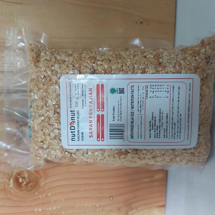 

3YC3 Kacang Sangrai/Cincang (Diced Peanut) Kasar Merk Morin 500 Gr 1 Kg