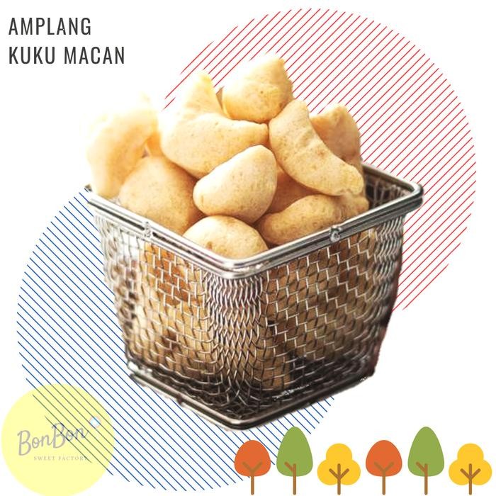 

3YC3 Amplang Kuku Macan Bonbon / Kerupuk Kuku Macan Kalimantan Krupuk Asli