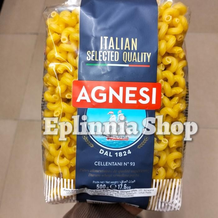 

H48Y Agnesi Cellentani Celentani N 93 500 Gr - Pasta Agnesi