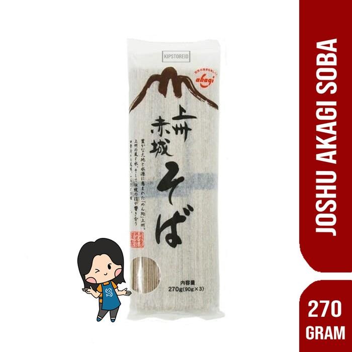 

H48Y Joshu Akagi Soba 270G 3 Porsi Tanpa Bumbu