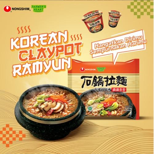 

H48Y Mie Instan Nongshim Bowl Clay Pot Ramyun 117 Gr