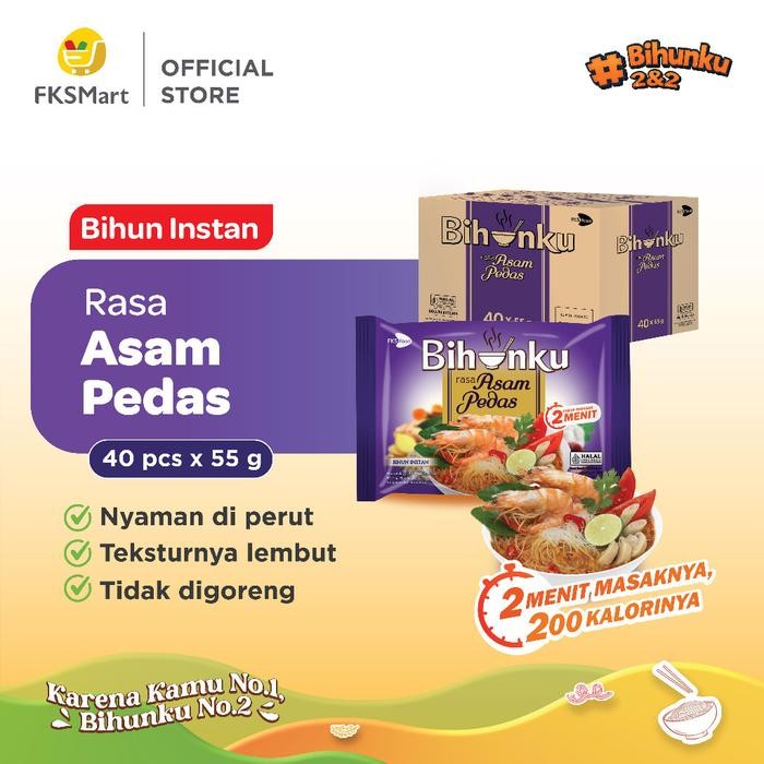 

H48Y Bihunku Asam Pedas Karton