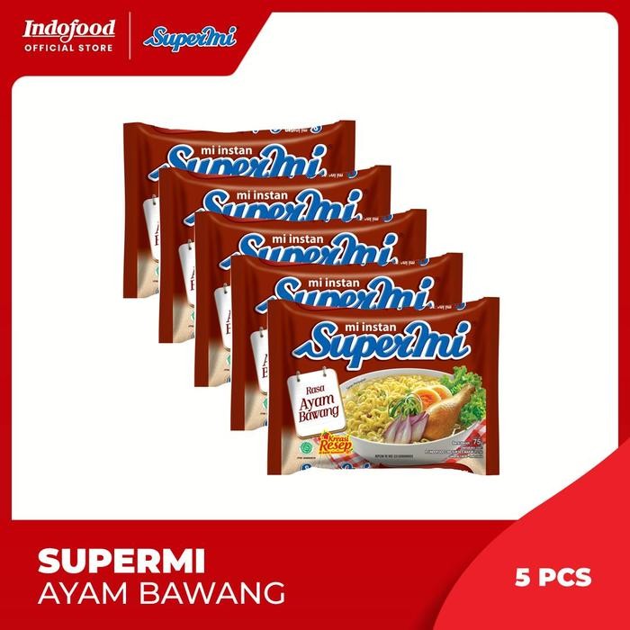 

H48Y 5 Pcs - Supermi Ayam Bawang 75 Gr