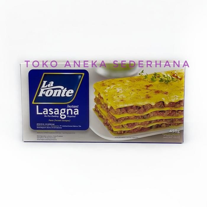 

H48Y La Fonte Lasagna 450Gr