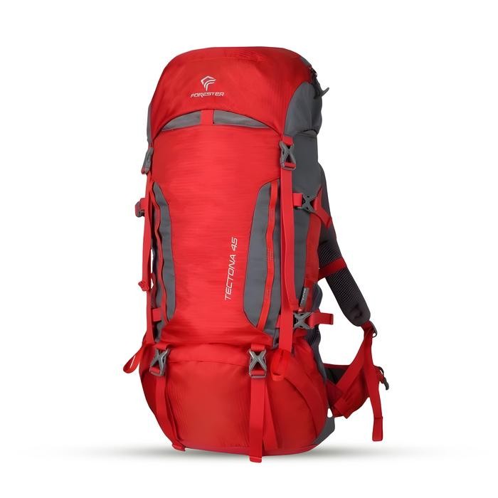 Tas Forester Carrier Tectona 45 Liter + Free Cover Bag Ransel Pria Wanita Original