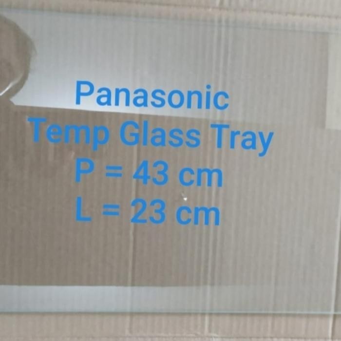 Rak Tutup Box Sayur Kulkas Panasonic Vegerator Tempered Glass