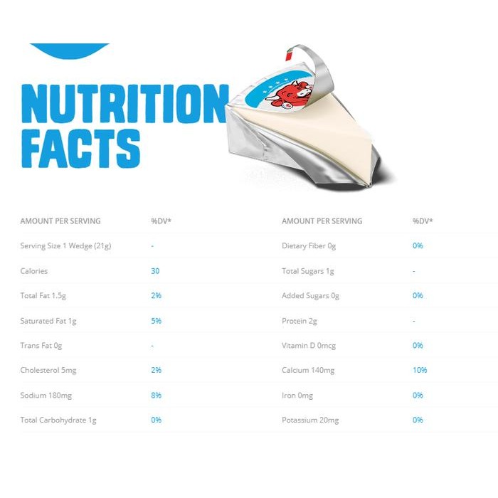 

The Laughing Cow 8P Plain / Keju Krim Olesan Laughing Cow - 120 Gram