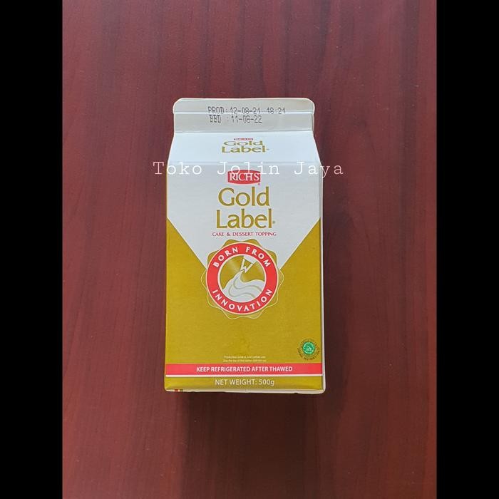 

(Khusus Instant) 500g whipping cream Rich's Gold Label