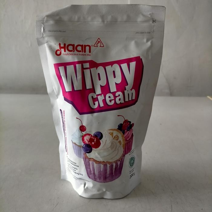 

haan wippy cream pouch 200gr