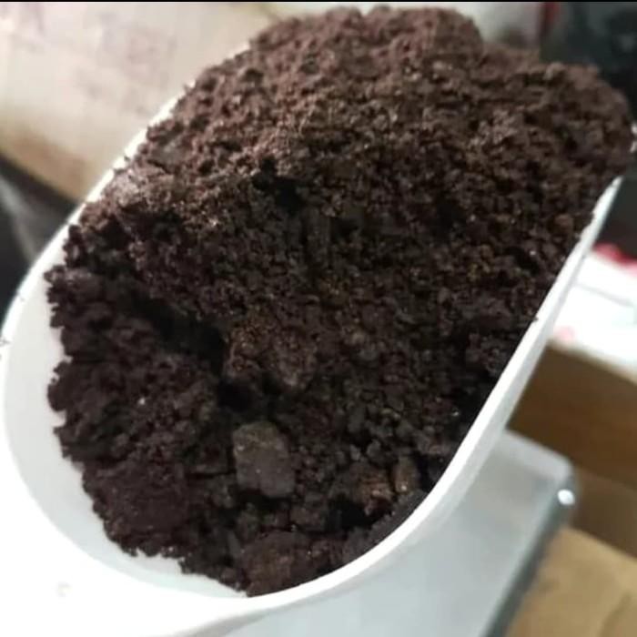 

Black Cookie Powder Ground Bubuk Cookie Hitam Topping Decoration 1 KG