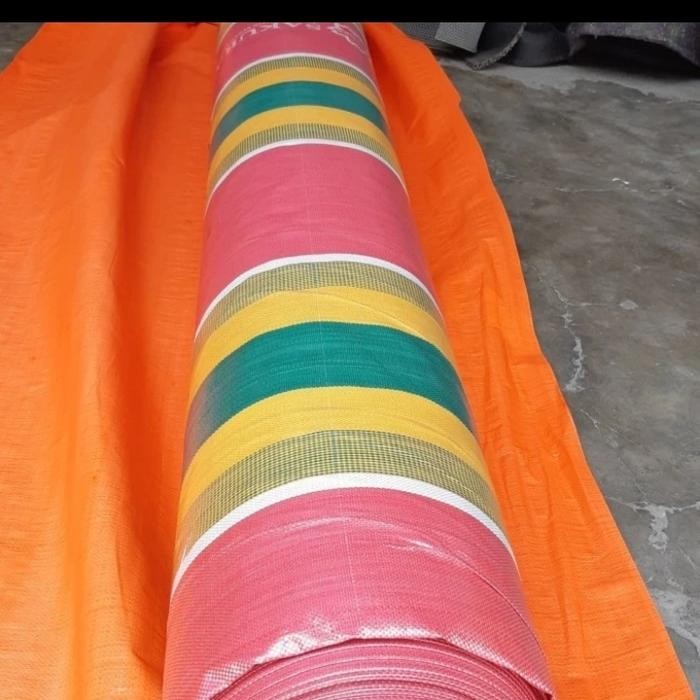 TERPAL TENDA PELANGI SAKURA TEBAL A12 1ROL 4MX50M
