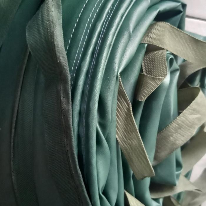 Langsung diproses terpal tenda 4.3 x 6.2 bahan tebel kain kapjep ukuran pas kain kanvas tentara