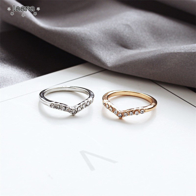 Cincin Asli Silver Emas Couple Dewasa/ Cincin Titanium Wanita Emas Muda Penuh Berlian Anti Karat