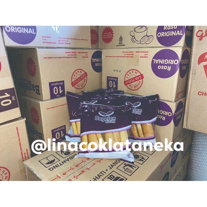 

ROTI BAGELEN 1 (SATU) DUS ISI 10PACK X 60GR
