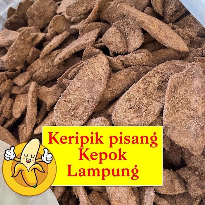

PROMO 200 G KERIPIK PISANG KEPOK ANEKA RASA KHAS LAMPUNG TERMURAH COKELAT CAMILAN SNACK FOOD PISANG