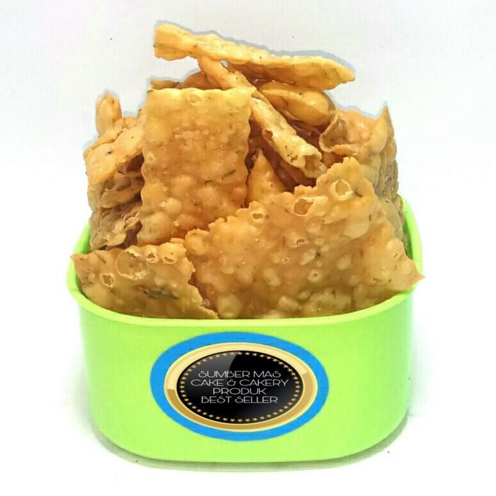 

KERIPIK BAWANG 500GR / KERIPIK PANGSIT / KERIPIK BAWANG