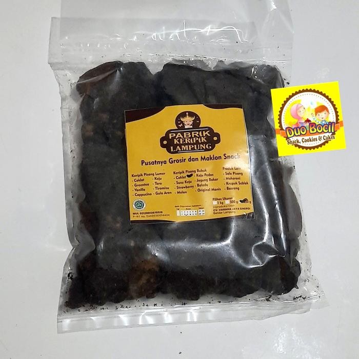 

KERIPIK PISANG KEPOK MANIS COKELAT 250GR ASLI LAMPUNG