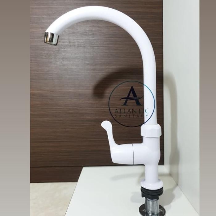 Onda Sanitary - Kran Cuci Piring Plastik Abs Tebal /Kran Angsa Pvc/Kran Dapur Plastik