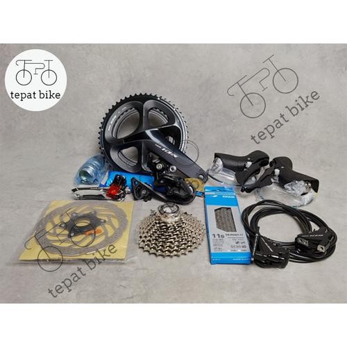 Groupset Shimano 105 R7020 Disc 52-36T