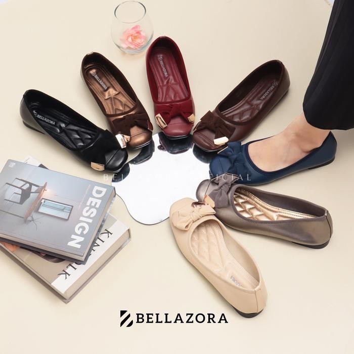 Bellazora-flatshoes/sepatu flatshoes cantik/flat shoes wanita elegan/sepatu flatshoes wanita korea