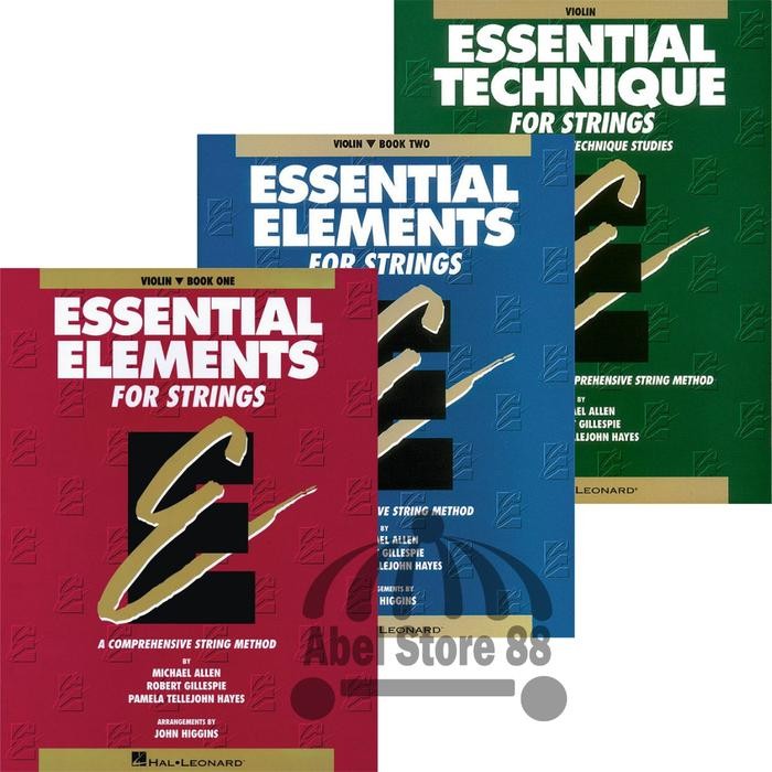 Essential Elements for Strings Violin Book 1/2/3 Buku Belajar Biola