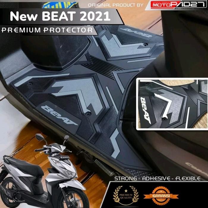 Viar Otomart - Karpet Beat 2020-2023 Alas Pijakan Kaki Beat Street 2020-2023 Rubber Motif