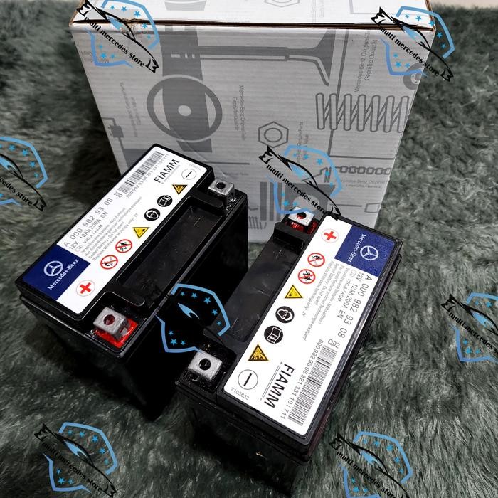Aki Stater Aki Aux Battery Mercedes Benz W166 W221 W212 W211 Original
