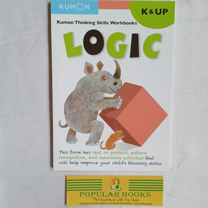 Kumon Thinking Skills Workbooks : Logic ( K And Up )