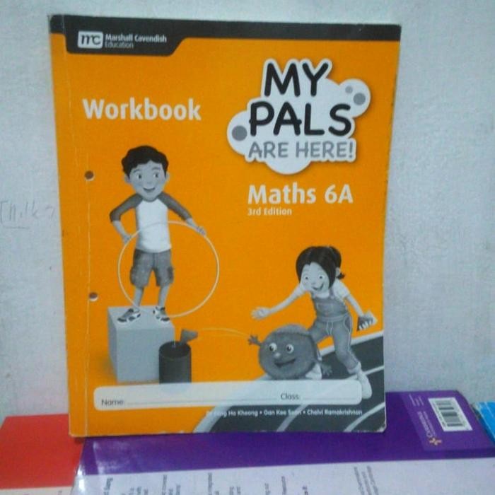 My Pals Are Here Workbook Math 6A 3Rd Edition