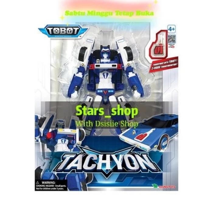 Tobot Galaxy Detective Tachyon Original - Robot Tranforming Tobot Ori