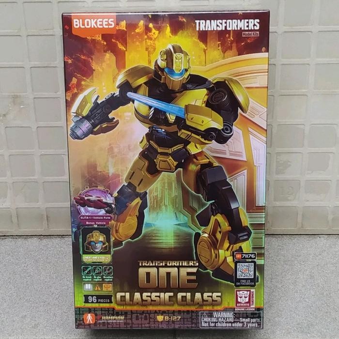BLOKEES TRANSFORMERS ONE BUMBLEBEE B-127 CLASSIC CLASS 15 MODEL KIT MOKIT CC-15 B127 CC15