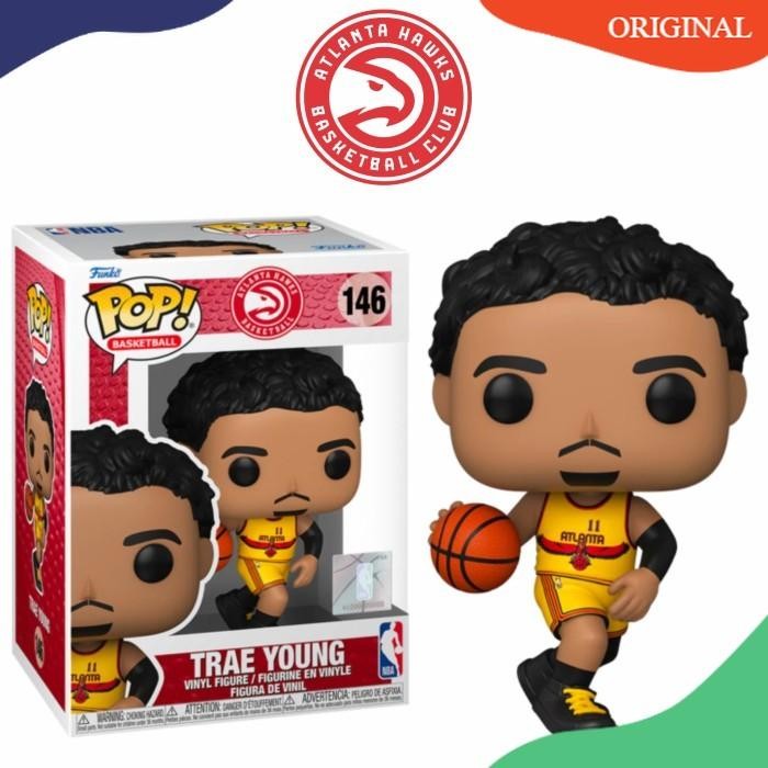 Jual Funko Basketball NBA Atlanta Hawks - Trae Young City Edition 2021 Dolls Toys