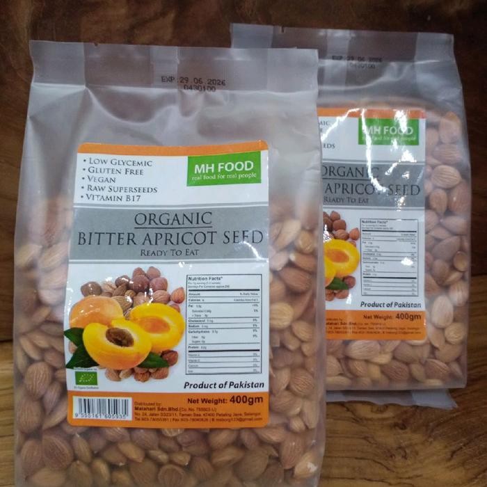 

MH Food Organic Bitter Apricot Seed 400gr