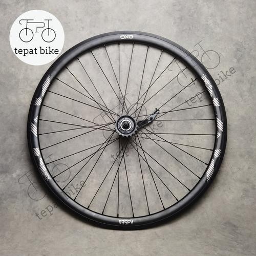 Wheelset Roda Jadi 700C Fixie Coaster Bike Torpedo - Depan / Belakang