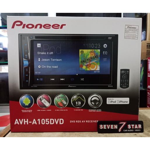Terbaik Pioneer Avh A105 Dvd - Pioneer Avha105 - Pioneer Avh105 - Avh105