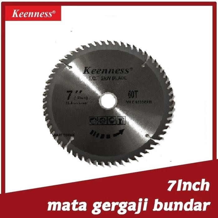 Zper Tools Indo - Mata Pisau Potong Kayu Fujiyama Circular - Mata Sirkel 7 Inch X 40 T