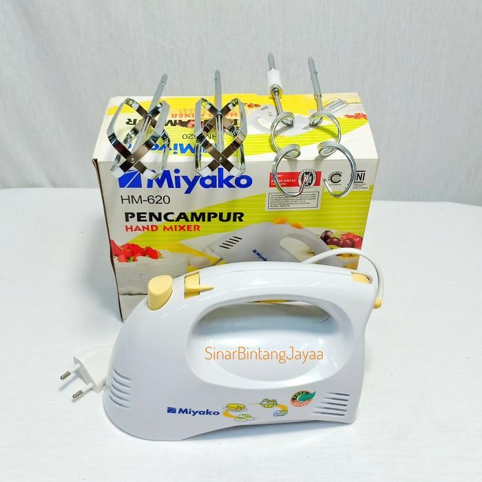 Miyako Hand Mixer Miyako Hm 620 Mixer Tangan/ Hand Mixer Tangan Miyako