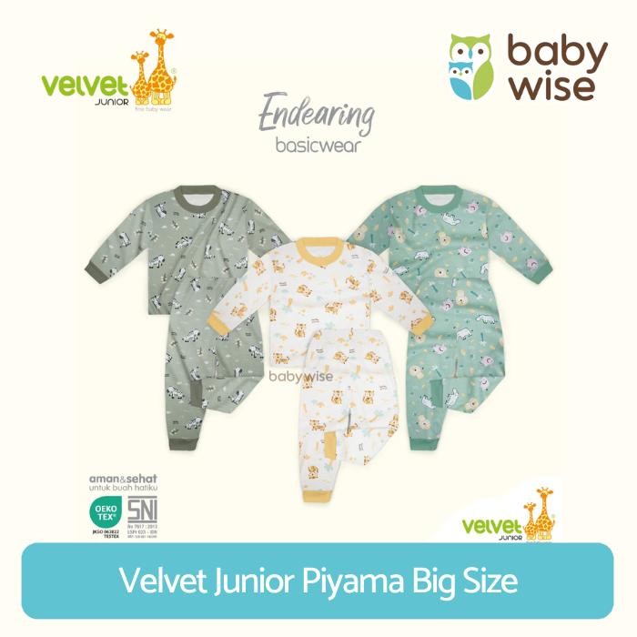 Velvet Junior Piyama Big Size Part 2 - Setelan Anak