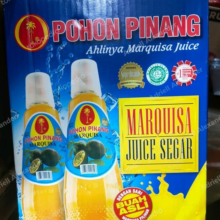 

Sirup Pohon Pinang Markisa Fresh Juice 1 kotak Grab/Gojek
