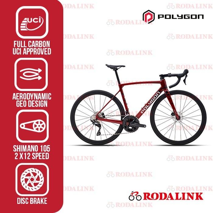 Polygon Sepeda Road Strattos S7 Disc