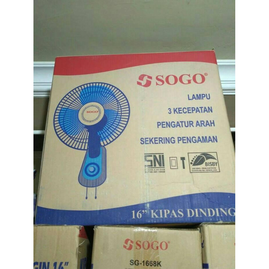 KIPAS ANGIN DINDING SOGO 16"