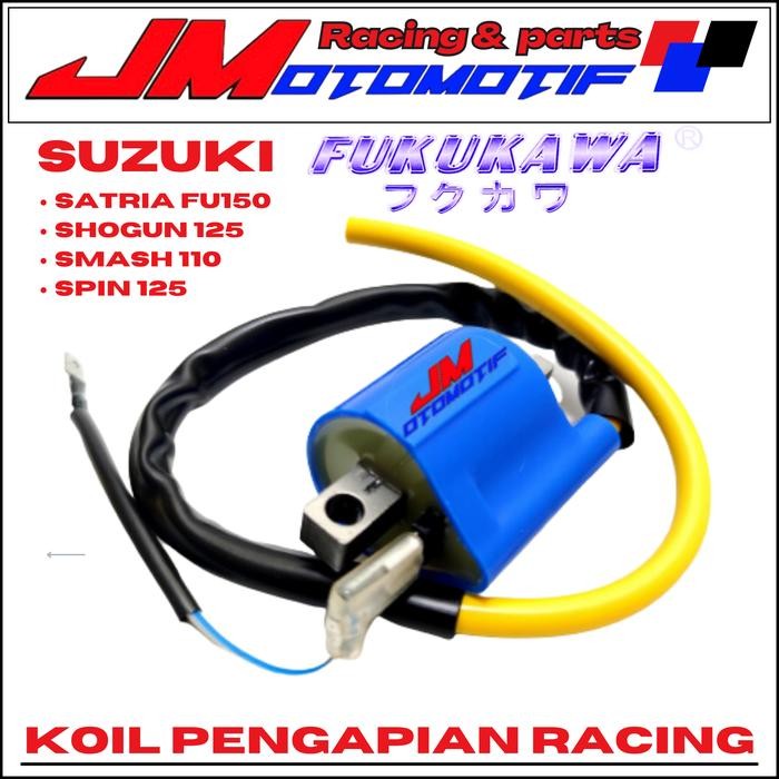 KOIL COIL PENGAPIAN RACING CDI FUKUKAWA FOR ALL TIPE MOTOR SUZUKI SATRIA FU 150 / SHOGUN 125 / SMASH