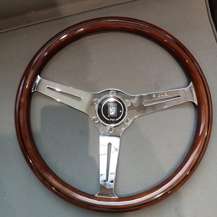 Murah Steer / Stir Mobil Stir Nardi Kayu Palang Chrome