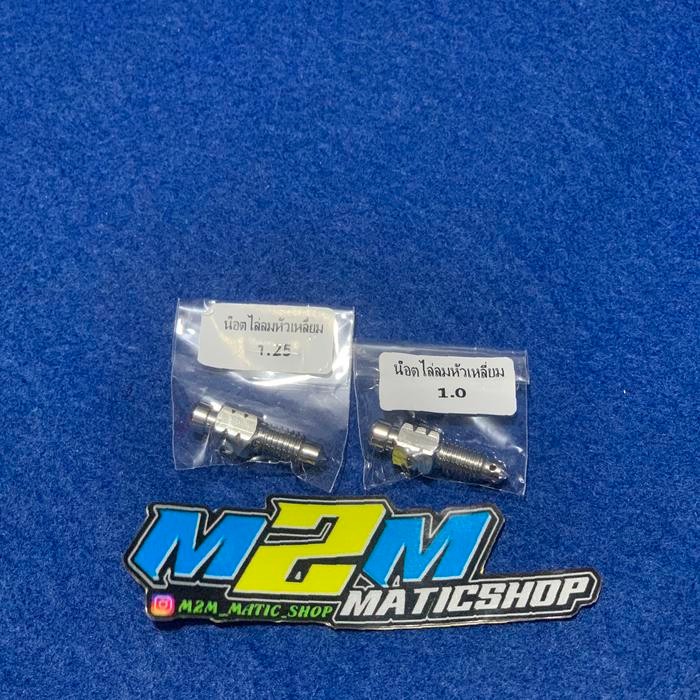 Yoshimura Indoparts - Baut Stainless Stelan Angin Nepel Angin Kaliper Honda Yamaha