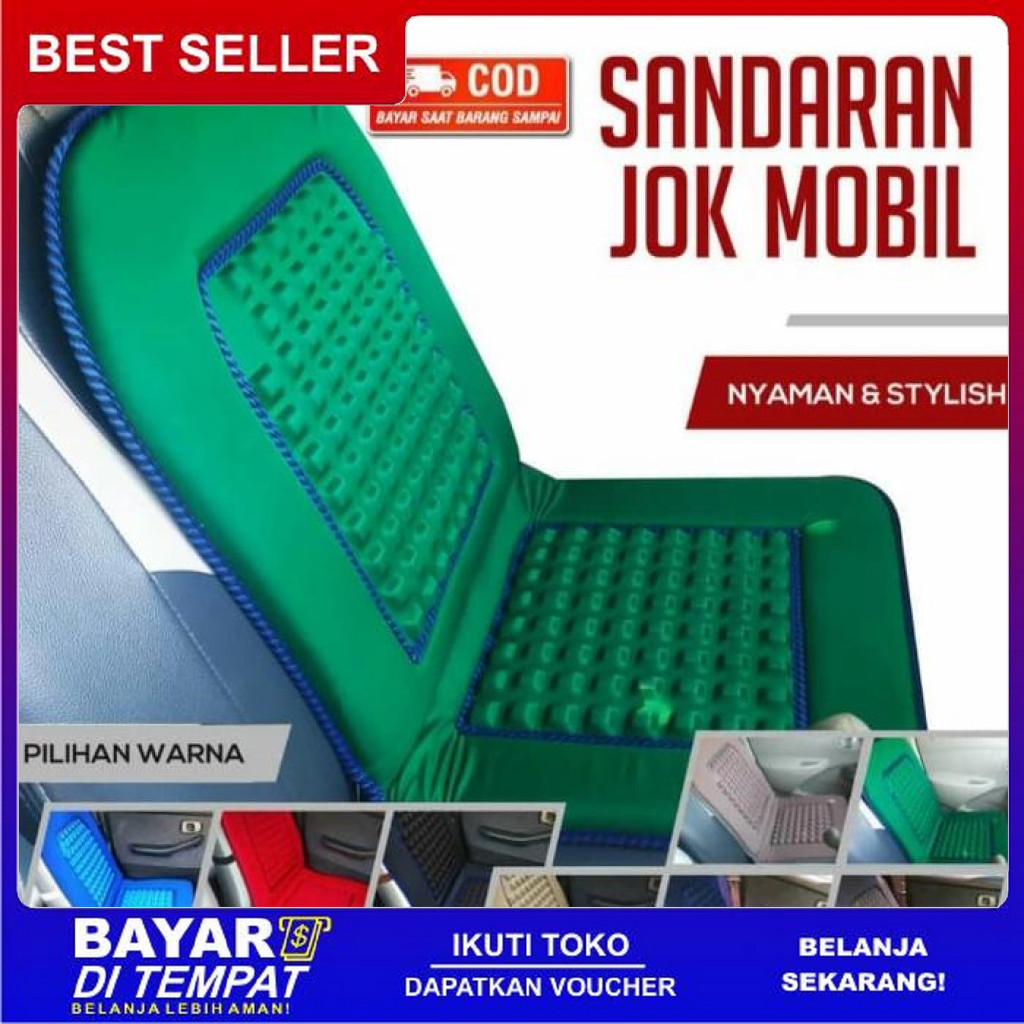 FREE ONGKIR SANDARAN/BANTALAN/ALAS COVER JOK KURSI MOBIL MITSUBISHI PAJERO SPORT BISA COD
