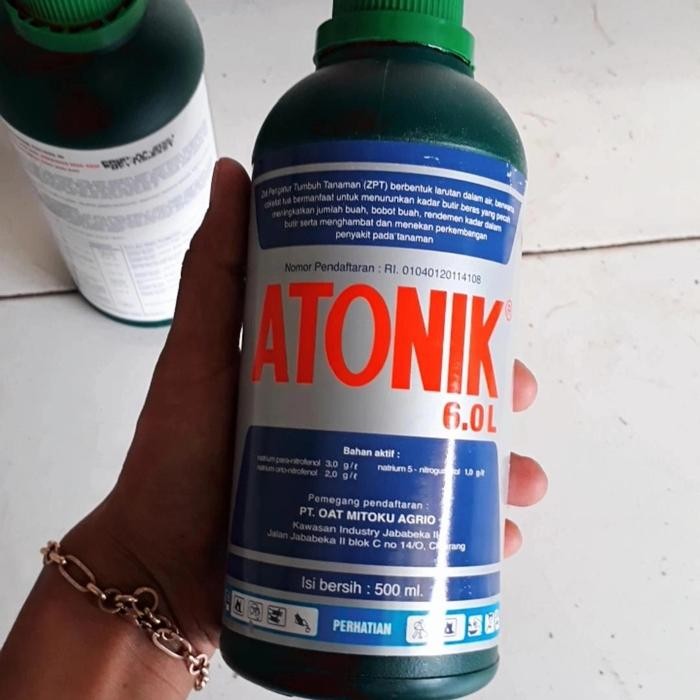 ATONIK 500 ML ZPT, ZPT CAIR, PUPUK TANAMAN ,