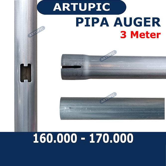 Pipa Auger 3 Meter 4 Lubang 45mm Tempat Pakan Otomatis Ayam Feeder System Feeding Ayam